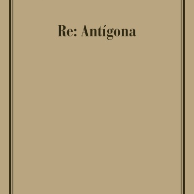 Capa de livro bege com texto preto e moldura preta
