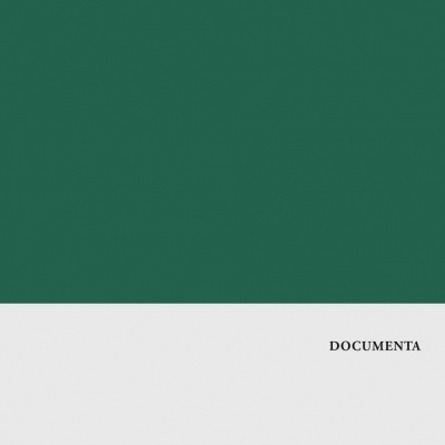 Capa de livro verde e branco com texto preto e amarelo.