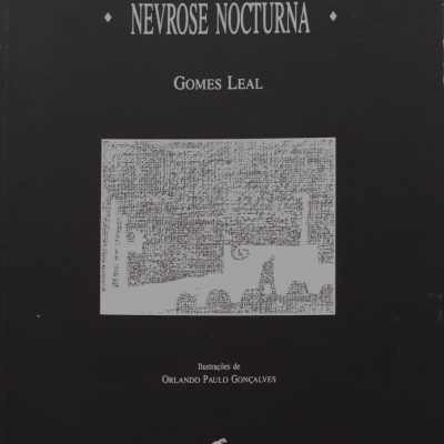 Capa de livro preta com texto e ilustração abstrata