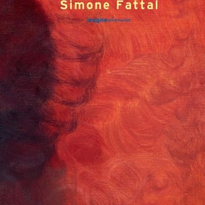 Capa de livro vermelho com texto em várias cores e textura de pintura