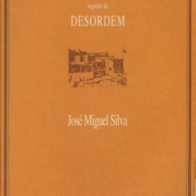 Capa de livro castanha alaranjada com texto branco e pequena ilustração