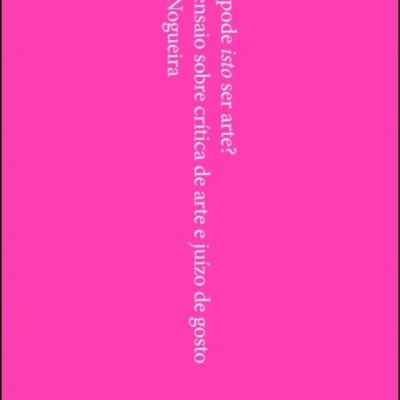 Capa de livro rosa com texto branco