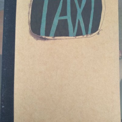 Capa de livro 'TAXI' com nomes dos autores Fernando Cabral Martins e João de Azevedo