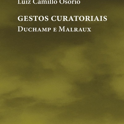 Capa de livro verde-amarelada com texto branco