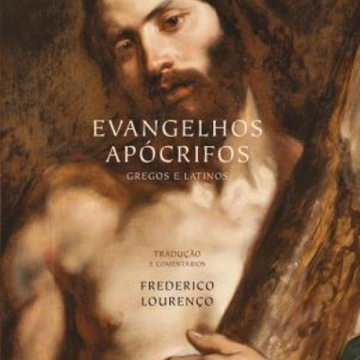 Capa de livro com pintura clássica e texto com título e autor