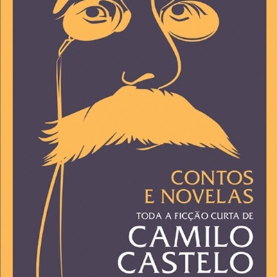 Capa de livro com rosto estilizado em amarelo, título e nome do autor em destaque