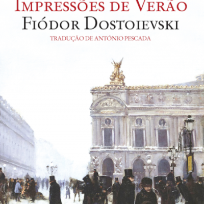 Capa de livro com título em vermelho e preto, pintura de cenário urbano antigo com pessoas e arquitetura clássica.