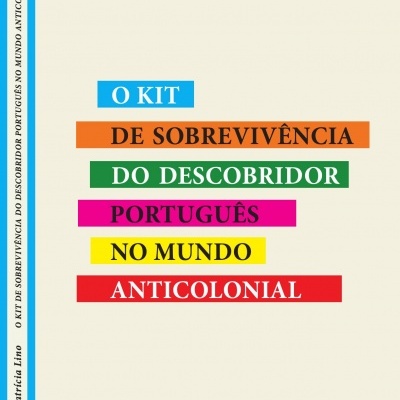 Capa de livro com título colorido e nome da autora Patrícia Lino