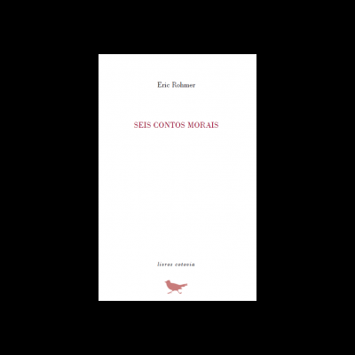 Capa de livro com título 'SEIS CONTOS MORAIS' e autor Eric Rohmer