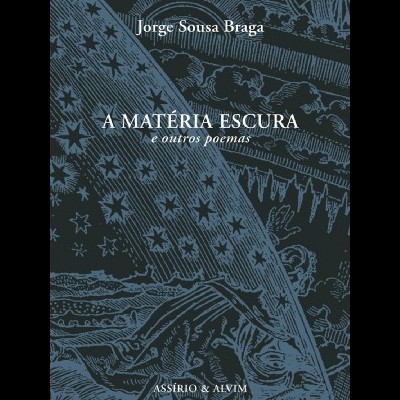 Capa de livro 'A MATÉRIA ESCURA e outros poemas' de Jorge Sousa Braga