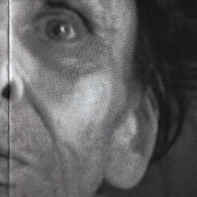 Capa de livro com rosto em preto e branco e texto O DIÁRIO DE HUNCKE