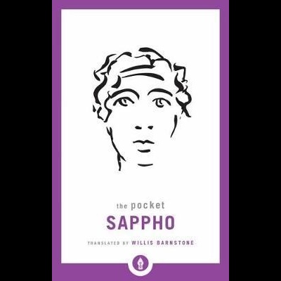 Capa de livro com desenho de rosto feminino e texto em inglês