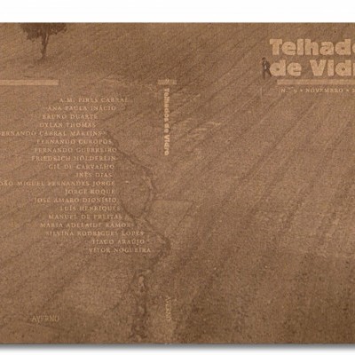 Capa de revista Telhados de Vidro com lista de nomes