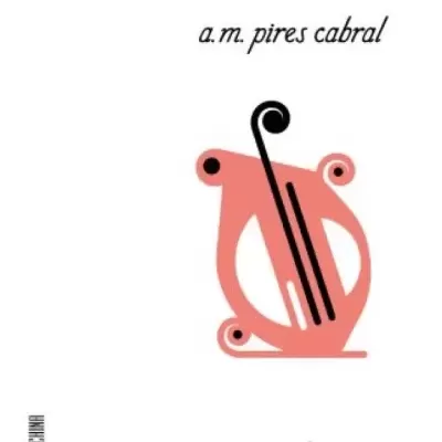 Capa de livro com título 'na morte de erato' e desenho abstrato rosa e preto