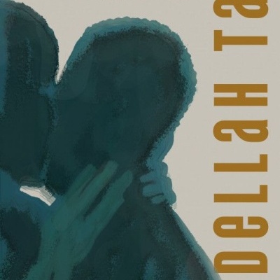 Capa de livro com ilustração abstrata e texto em português.