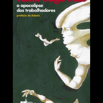 Capa de livro 'O apocalipse dos trabalhadores' de Valter Hugo Mãe com ilustração surrealista