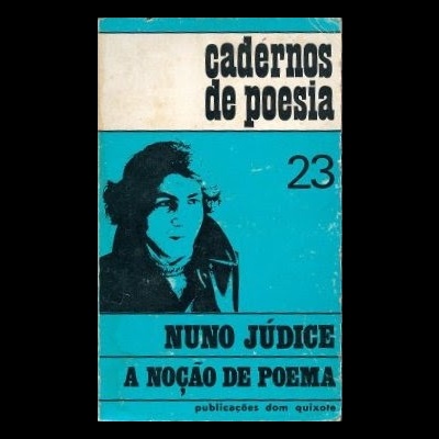 Capa de livro azul e branco com título, autor e número de série