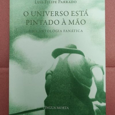 Capa verde de livro com pessoa de costas usando chapéu e texto do título e autor