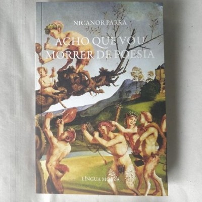 Capa de livro com pintura renascentista e texto