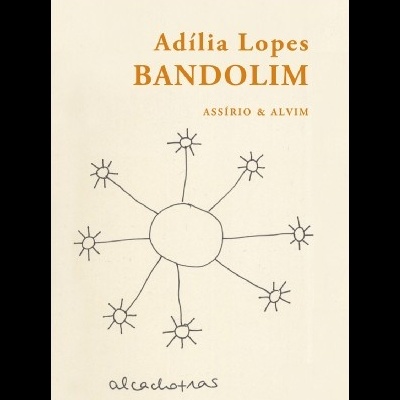 Capa de livro com título Bandolim e desenho simples em fundo creme