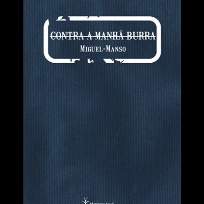 Capa de livro azul escuro com texto branco e logótipo Mariposa Azul
