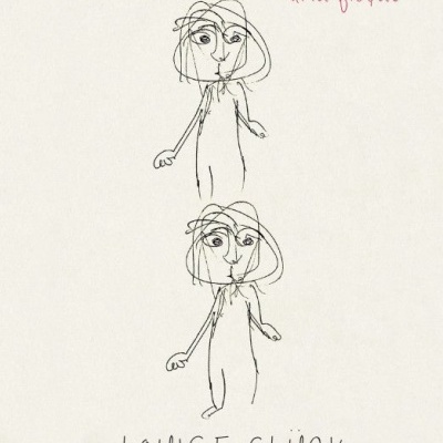 Capa de livro Marigold e Rose com desenhos minimalistas de duas mulheres e texto manuscrito