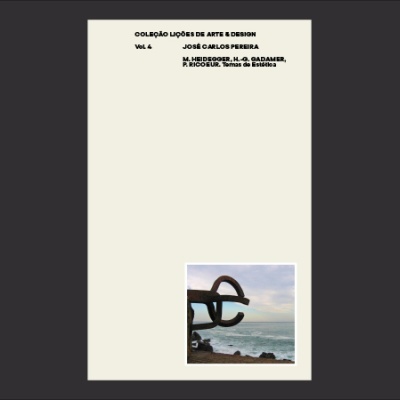 Capa de livro com texto e imagem de escultura em ferro junto ao mar.