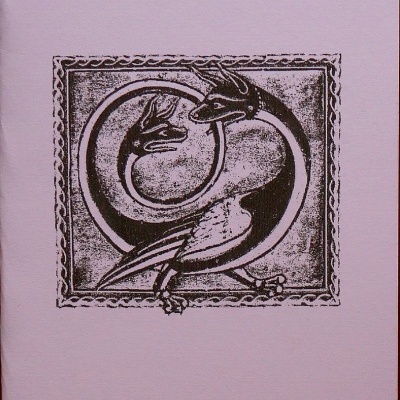 Capa lilás de livro com desenho de duas serpentes entrelaçadas e texto 'Bernardo Salgado ANFISBENA 22 I'