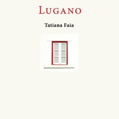 Capa do livro Lugano de Tatiana Faia com janela vermelha e branca