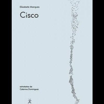 Capa de livro azul clara com título Cisco e ilustração de pontos pretos.