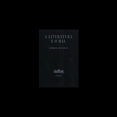 Capa de livro preto com título e autor em branco