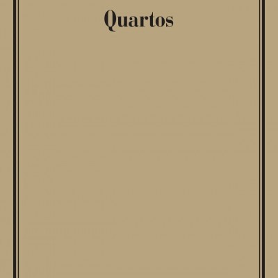 Capa castanha clara de livro intitulado 'Quartos' de Enda Walsh