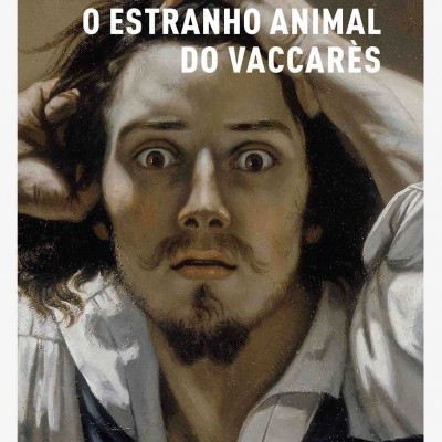 Capa de livro com retrato de homem assustado e texto do título