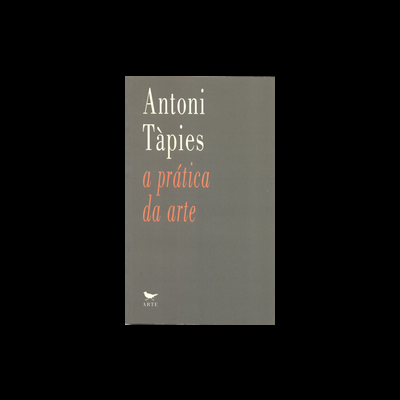Capa de livro 'Antoni Tàpies a prática da arte'