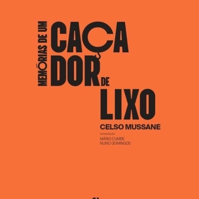 Capa de livro laranja com texto preto de título e autores