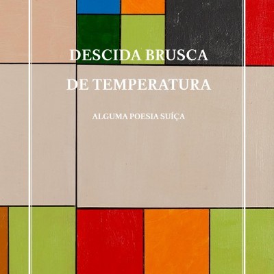 Capa de livro com padrões geométricos coloridos e texto em português