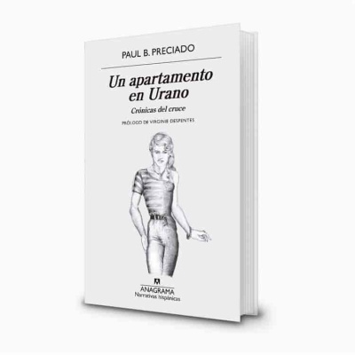 Capa de livro branco com título e ilustração a preto e branco