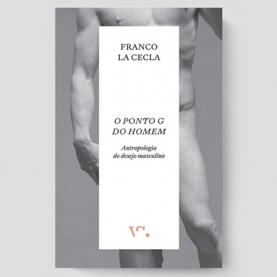 Capa de livro O Ponto G do Homem com torso masculino nu