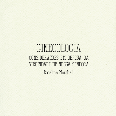 Capa branca de livro com título e autor em texto preto