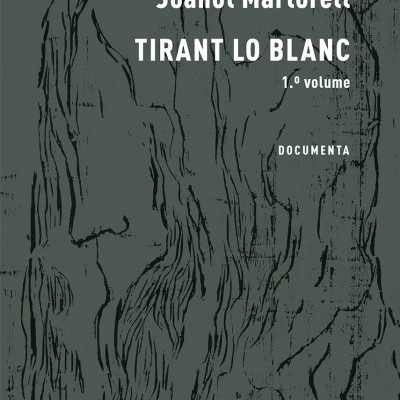 Capa de livro cinzento com ilustração abstrata e texto em branco