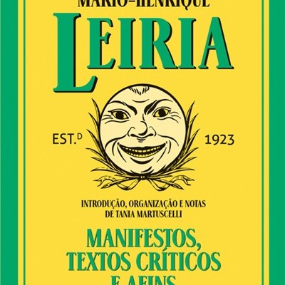 Capa de livro amarelo e verde com título e ilustração de rosto sorridente