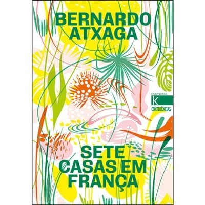 Capa de livro colorida com texto e design abstrato