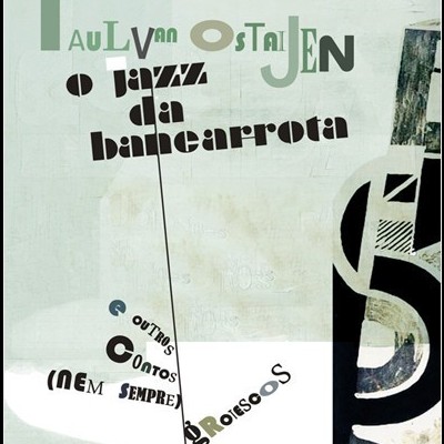 Capa de livro com texto em tipografia artística e elementos gráficos abstratos