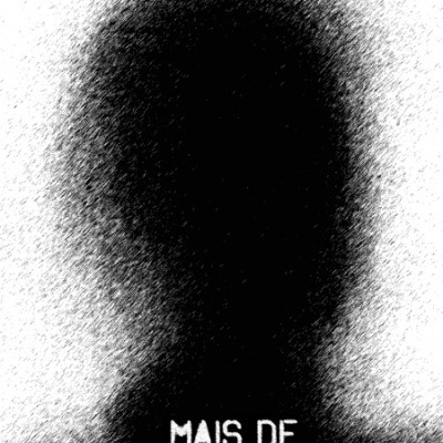 Capa de livro com silhueta e texto branco sobre fundo cinzento