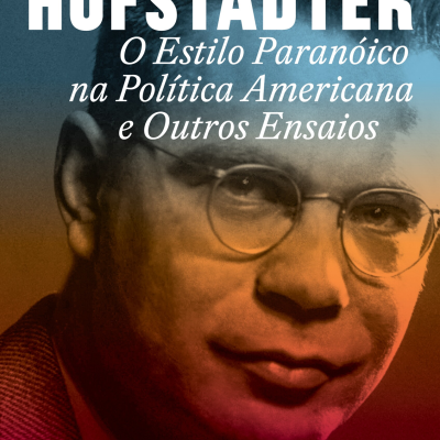 Capa de livro de Richard Hofstadter com título em português e rosto de homem de óculos.