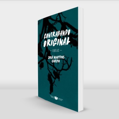 Livro CONTRABANDO ORIGINAL de José Martins Neto com capa azul escuro e preto