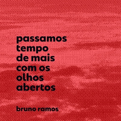 Capa de livro vermelha com texto em preto e padrão pontilhado.