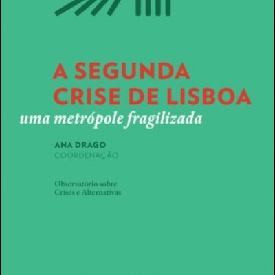 Capa verde de livro com texto em vermelho e branco