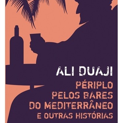 Capa de livro com silhueta roxa e texto em português