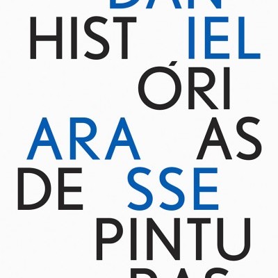 Texto preto e azul em fundo branco com palavras em português distribuídas em formato gráfico